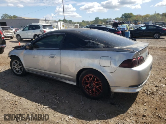 2005 Acura RSX with VIN JH4DC54885S018438, listed as a Copart auction lot 72343014 with Not Provided miles and Salvage Title. Bid and sale history available at carsss.com. Image 2.