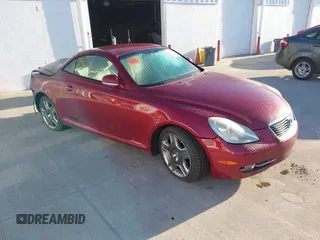2007 Lexus SC 430 with VIN JTHFN45Y779013589, listed as a IAAI auction lot 41810958 with 151,529 mi miles and . Bid and sale history available at DreamBid. Image 1.
