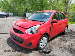 2017 Nissan Micra S z VIN 3N1CK3CP7HL242271, wystawiony jako Copart lot #58067565 z przebiegiem 98 668 mil mil oraz Czysty tytuł • Clean title. Historia ofert i sprzedaży dostępna na DreamBid. Obrazek 1.