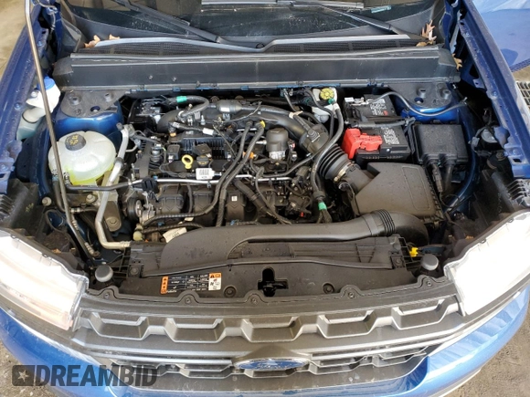 2024 Ford Maverick XL with VIN 3FTTW8A99RRB09111, listed as a Copart auction lot 47092635 with 3,466 mi miles and Salvage Title. Bid and sale history available at DreamBid. Image 11.