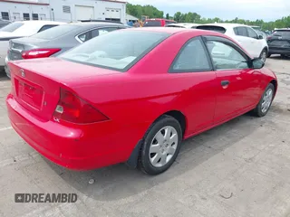 2001 Honda Civic LX with VIN 1HGEM22571L036025, listed as a IAAI auction lot 42106487 with 120,500 mi miles and . Bid and sale history available at carsss.com. Image 4.