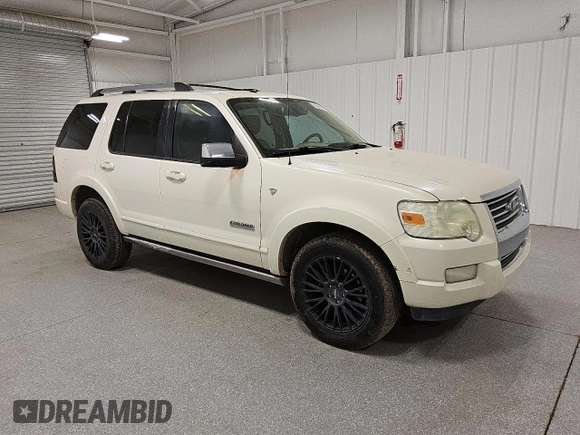 2007 Ford Explorer Limited with VIN 1FMEU65807UB43962, listed as a Copart auction lot 48156465 with 192,343 mi miles and Clean title. Bid and sale history available at DreamBid. Image 4.