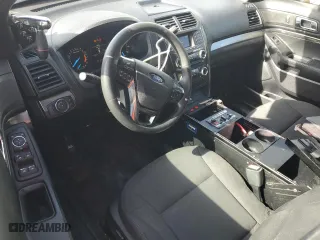 2018 Ford Police Interceptor Utility with VIN 1FM5K8AR7JGC42722, listed as a Copart auction lot 47022975 with 98,052 mi miles and Salvage Title. Bid and sale history available at carsss.com. Image 8.