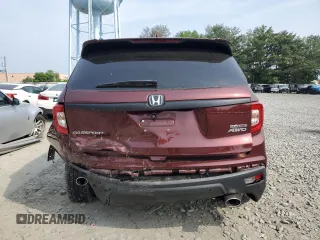 2019 Honda Passport Touring with VIN 5FNYF8H9XKB026631, listed as a Copart auction lot 61037545 with 54,041 mi miles and Salvage title. Bid and sale history available at DreamBid. Image 6.