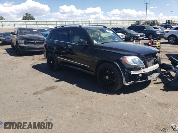 2015 Mercedes-Benz GLK with VIN WDCGG5HB1FG427727, listed as a Copart auction lot 67958104 with 81,622 mi miles and Salvage Title. Bid and sale history available at carsss.com. Image 4.