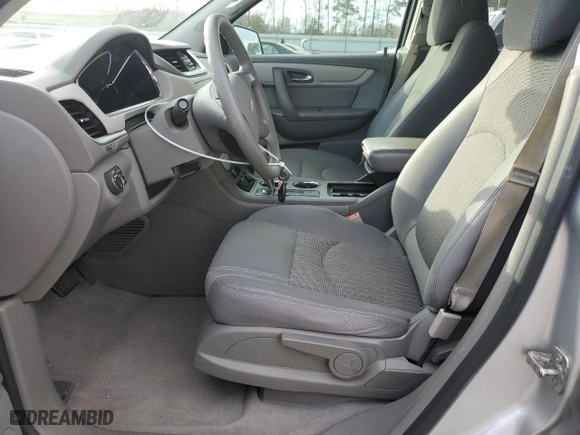 2015 Chevrolet Traverse LS with VIN 1GNKRFED9FJ248612, listed as a Copart auction lot 48367905 with 107,777 mi miles and Salvage Title. Bid and sale history available at carsss.com. Image 7.