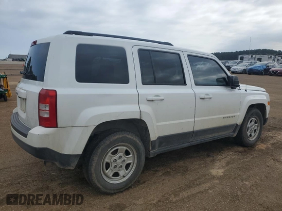 2015 Jeep Patriot Sport with VIN 1C4NJPBA7FD143773, listed as a Copart auction lot 50975985 with 144,808 mi miles and Salvage Title. Bid and sale history available at carsss.com. Image 3.