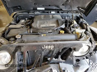 2017 Jeep Wrangler Unlimited Sahara with VIN 1C4BJWEG9HL698536, listed as a Copart auction lot 50700435 with 77,175 mi miles and Salvage Title. Bid and sale history available at carsss.com. Image 12.