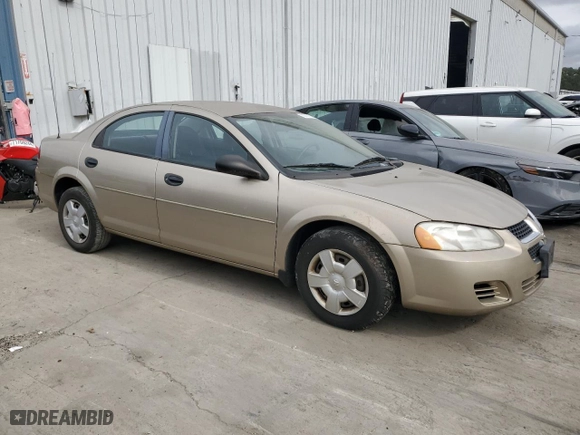 2004 Dodge Stratus SE with VIN 1B3EL36R04N220608, listed as a Copart auction lot 72701154 with NaN miles and Clean Title. Bid and sale history available at carsss.com. Image 4.