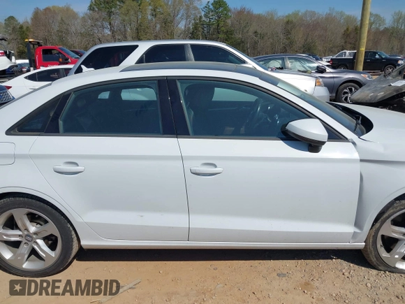 2018 Audi A3 Sedan Premium with VIN WAUAUGFF5J1052777, listed as a IAAI auction lot 41913349 with 82,977 mi miles. Bid and sale history available at carsss.com. Image 13.
