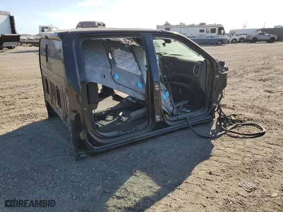 2020 Chevrolet Silverado 1500 LTZ with VIN 1GCPWEEDXLZ127926, listed as a Copart auction lot 76747414 with 0 mi miles and Non Repairable. Bid and sale history available at carsss.com. Image 3.