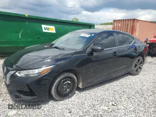 2021 Nissan Sentra SR with VIN 3N1AB8DV5MY229503, listed as a Copart auction lot 52194235 with 84,726 mi miles and Salvage Title. Bid and sale history available at carsss.com. Image 1.