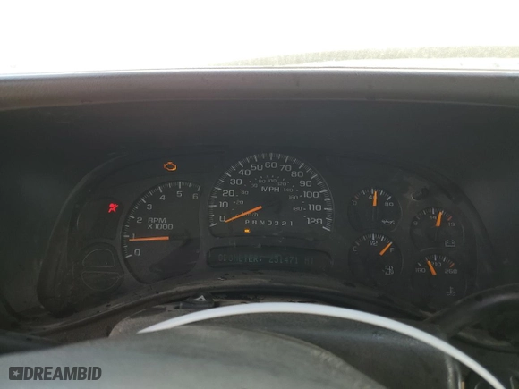 2007 Chevrolet Silverado 1500 Classic LT1 with VIN 1GCEK19Z47Z111552, listed as a Copart auction lot 72235324 with 251,471 mi miles and Salvage Title. Bid and sale history available at carsss.com. Image 9.