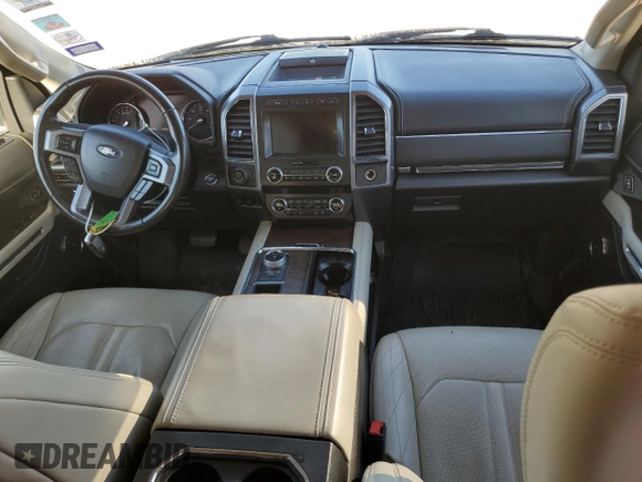 2019 Ford Expedition Max Platinum with VIN 1FMJK1LT9KEA60600, listed as a Copart auction lot 50423324 with 82,993 mi miles and Salvage title. Bid and sale history available at DreamBid. Image 8.