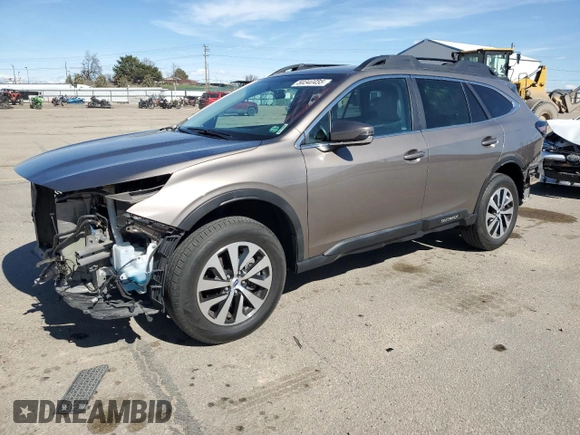 2021 Subaru Outback Premium with VIN 4S4BTACC3M3202911, listed as a Copart auction lot 50340455 with 44,645 mi miles and Salvage Title. Bid and sale history available at DreamBid. Image 1.