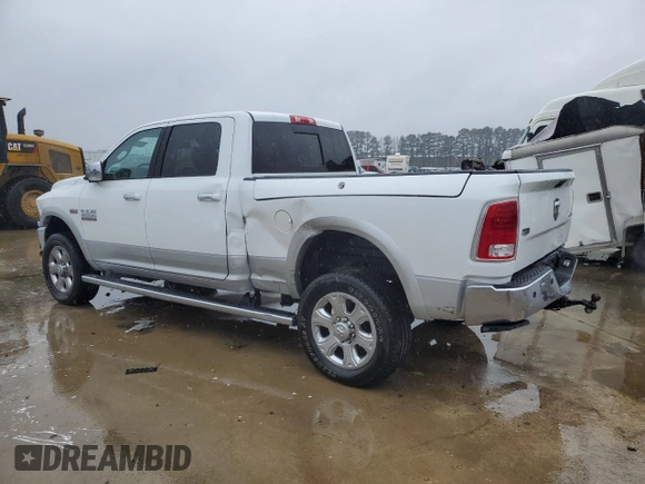 2015 Ram 2500 Laramie with VIN 3C6UR5FJ9FG576962, listed as a Copart auction lot 87035054 with 12,825 mi miles and Salvage Title. Bid and sale history available at carsss.com. Image 2.