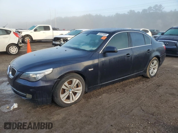 2010 BMW 5 Series 528i with VIN WBANU5C50AC442482, listed as a Copart auction lot 50337455 with 117,696 mi miles and Clean Title. Bid and sale history available at carsss.com. Image 1.