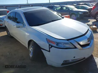 2010 Acura TL with VIN 19UUA8F21AA025007, listed as a IAAI auction lot 41661283 with 379,830 mi miles. Bid and sale history available at carsss.com. Image 1.