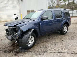 2012 Nissan Pathfinder LE z VIN 5N1AR1NB9CC624503, wystawiony jako Copart lot #47798455 z przebiegiem 140 496 mil mil oraz Szkoda całkowita • Salvage title. Historia ofert i sprzedaży dostępna na DreamBid. Obrazek 1.