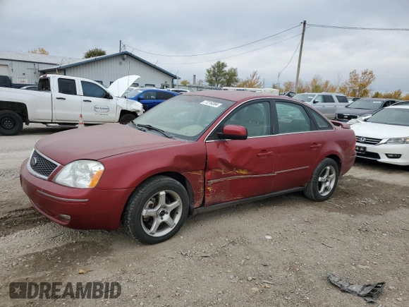 2005 Ford Five Hundred SEL with VIN 1FAFP24175G143889, listed as a Copart auction lot 77216384 with 0 mi miles and Salvage Title. Bid and sale history available at carsss.com. Image 1.