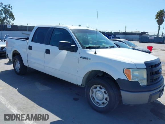 2014 Ford F-150 XL with VIN 1FTEW1CM7EKE10315, listed as a IAAI auction lot 41834859 with 238,500 mi miles and . Bid and sale history available at DreamBid. Image 1.