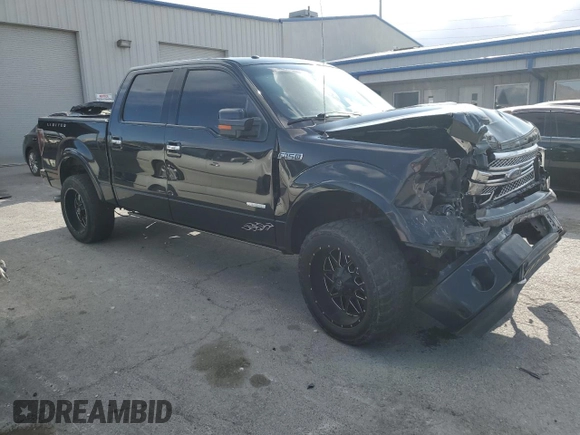 2013 Ford F-150 XL with VIN 1FTFW1ET0DFB75269, listed as a Copart auction lot 51390985 with 96,281 mi miles and Salvage title. Bid and sale history available at DreamBid. Image 4.