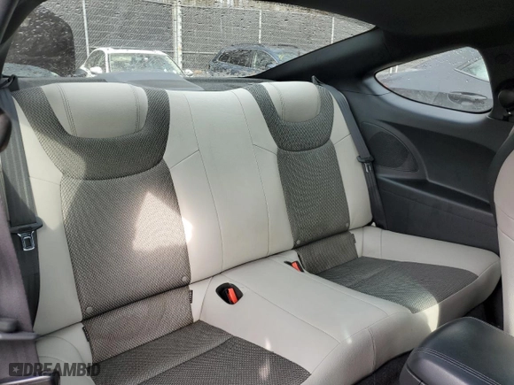 2014 Hyundai Genesis Coupe 2.0T R-Spec with VIN KMHHT6KD1EU118938, listed as a Copart auction lot 46115545 with 155,209 mi miles and Salvage Title. Bid and sale history available at carsss.com. Image 10.