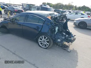 2015 Mazda 6 i Touring with VIN JM1GJ1V54F1189888, listed as a IAAI auction lot 41731193 with Not Provided miles. Bid and sale history available at carsss.com. Image 3.