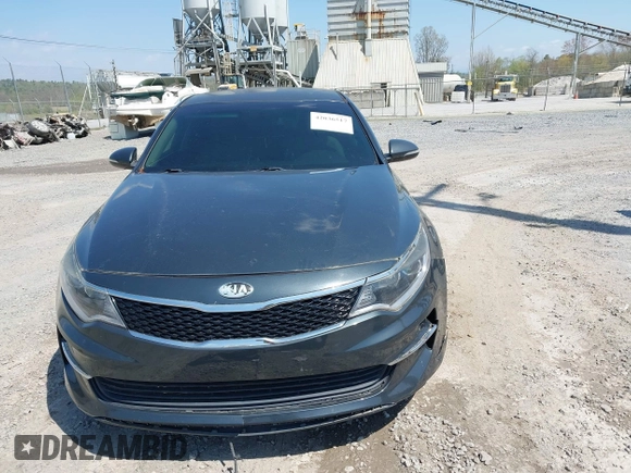 2016 Kia Optima LX with VIN 5XXGT4L36GG019499, listed as a IAAI auction lot 42036517 with 89,375 mi miles. Bid and sale history available at carsss.com. Image 12.