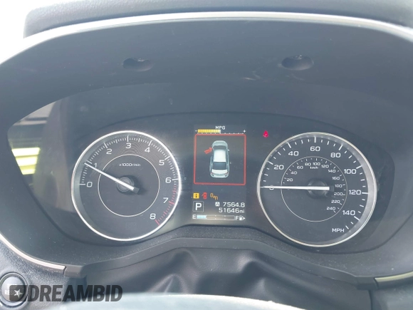 2018 Subaru Impreza Limited с VIN 4S3GTAU66J3724866, выставлен на аукционе IAAI как лот 42542420 с пробегом 51 646 миль миль и . История ставок и продаж доступна на DreamBid. Изображение 7.