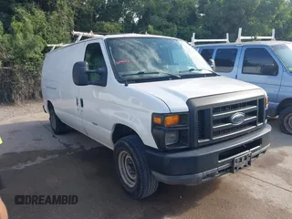 2011 Ford Econoline Cargo Commercial with VIN 1FTNE1EW1BDA52968, listed as a IAAI auction lot 42591275 with 359,304 mi miles and . Bid and sale history available at DreamBid. Image 1.