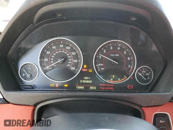 2015 BMW 4 Series 428i xDrive с VIN WBA3N5C58FK197982, выставлен на аукционе Copart как лот 56221985 с пробегом 133 662 миль миль и Списание • Salvage title. История ставок и продаж доступна на DreamBid. Изображение 9.