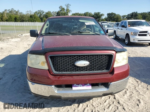 2005 Ford F-150 XLT with VIN 1FTPX02595KF03248, listed as a Copart auction lot 77145414 with 161,783 mi miles and Salvage Title. Bid and sale history available at carsss.com. Image 5.