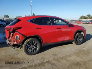 2023 Lexus NX with VIN JTJAKCEZ6P2013970, listed as a Copart auction lot 79829424 with 23,595 mi miles and Salvage Title. Bid and sale history available at carsss.com. Image 3.
