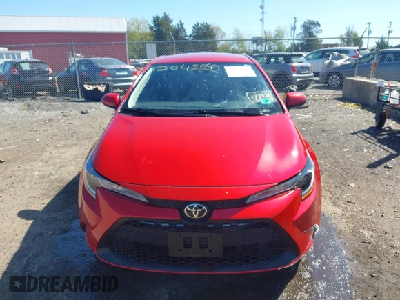 2021 Toyota Corolla LE with VIN JTDEPMAE3MJ177581, listed as a IAAI auction lot 42045647 with 50,653 mi miles and . Bid and sale history available at DreamBid. Image 12.