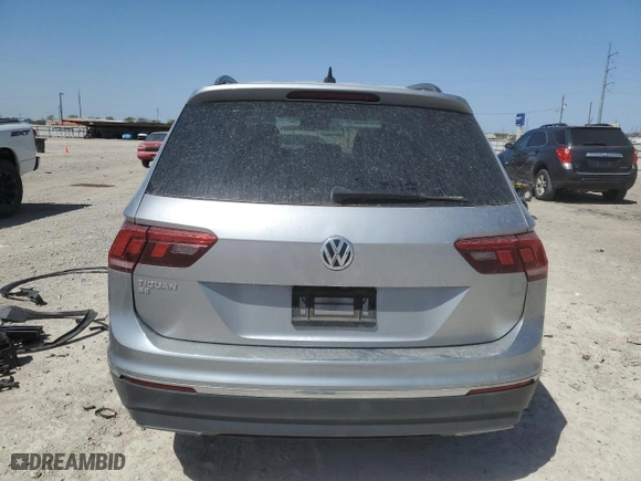 2020 Volkswagen Tiguan SE with VIN 3VV3B7AX0LM163388, listed as a Copart auction lot 50042615 with 157,904 mi miles and Salvage Title. Bid and sale history available at carsss.com. Image 6.