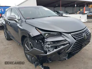 2018 Lexus NX with VIN JTJBARBZ4J2159340, listed as a IAAI auction lot 42077081 with 36,680 mi miles. Bid and sale history available at carsss.com. Image 1.