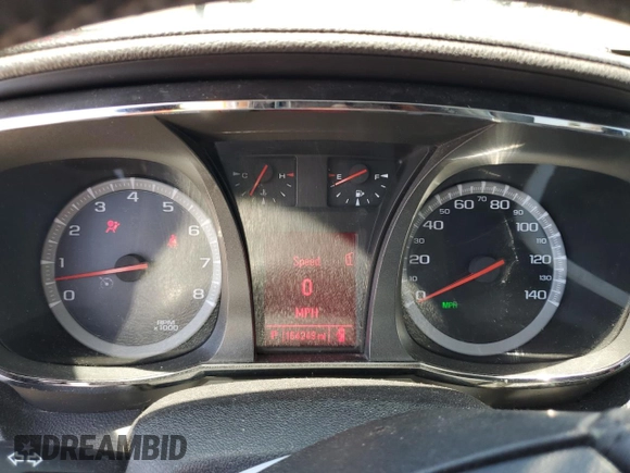 2012 GMC Terrain SLT-2 with VIN 2GKFLWE55C6358333, listed as a Copart auction lot 61654865 with 164,249 mi miles and Salvage title. Bid and sale history available at DreamBid. Image 9.