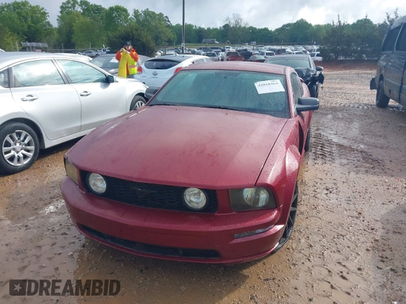 2006 Ford Mustang GT Deluxe with VIN 1ZVFT82H265195370, listed as a IAAI auction lot 42018364 with 129,165 mi miles. Bid and sale history available at carsss.com. Image 13.