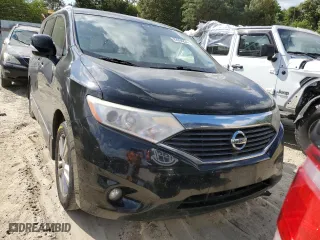 2015 Nissan Quest S with VIN JN8AE2KP0F9133569, listed as a Copart auction lot 62696234 with 150,930 mi miles and Salvage Title. Bid and sale history available at carsss.com. Image 5.