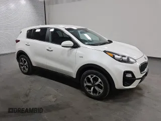 2021 Kia Sportage LX with VIN KNDPMCAC5M7906929, listed as a Copart auction lot 48484915 with 81,764 mi miles and Clean Title. Bid and sale history available at DreamBid. Image 4.