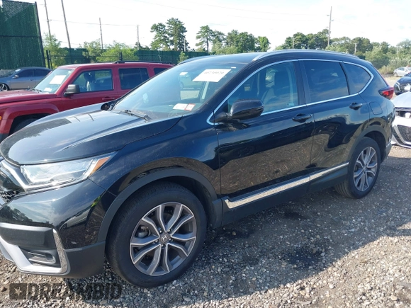 2022 Honda CR-V Touring with VIN 7FARW2H9XNE054892, listed as a IAAI auction lot 40230020 with 24,440 mi miles. Bid and sale history available at carsss.com. Image 18.