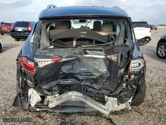 2020 Mercedes-Benz GLE with VIN 4JGFB4JE3LA220443, listed as a Copart auction lot 43706805 with 0 mi miles and Salvage Title. Bid and sale history available at carsss.com. Image 6.