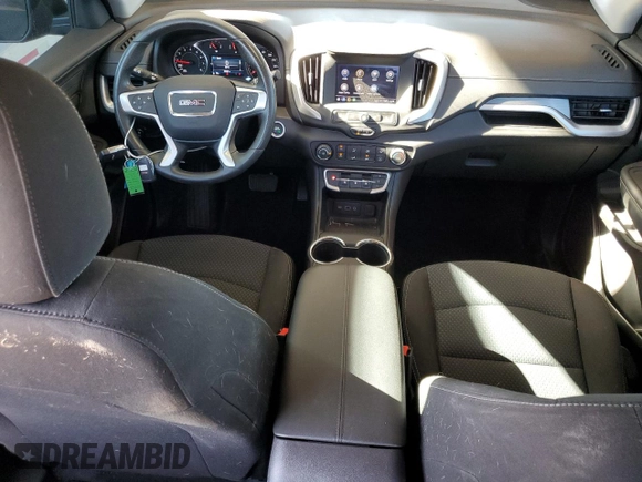 2024 GMC Terrain SLE with VIN 3GKALMEG1RL203587, listed as a Copart auction lot 62960265 with 22,031 mi miles and Salvage title. Bid and sale history available at DreamBid. Image 8.