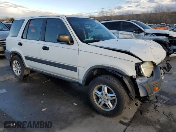 2001 Honda CR-V LX with VIN JHLRD18401C046892, listed as a Copart auction lot 85376174 with 190,076 mi miles and Salvage Title. Bid and sale history available at carsss.com. Image 4.