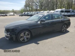 2021 BMW 5 Series 530i xDrive with VIN WBA13BJ06MWX19436, listed as a Copart auction lot 54123745 with 75,573 mi miles and Salvage title. Bid and sale history available at DreamBid. Image 1.