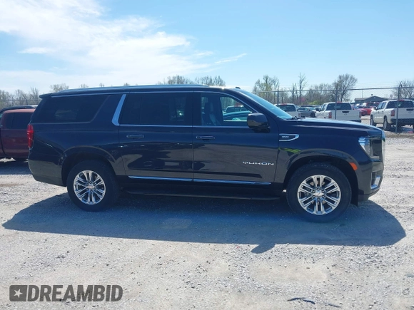 2023 GMC Yukon XL SLT z VIN 1GKS2GKD1PR137714, wystawiony jako IAAI lot #41982459 z przebiegiem 63 887 mil mil oraz . Historia ofert i sprzedaży dostępna na DreamBid. Obrazek 13.