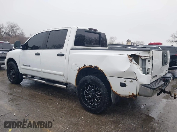 2011 Nissan Titan SL with VIN 1N6AA0EC8BN317497, listed as a IAAI auction lot 41443597 with 202,622 mi miles. Bid and sale history available at carsss.com. Image 15.
