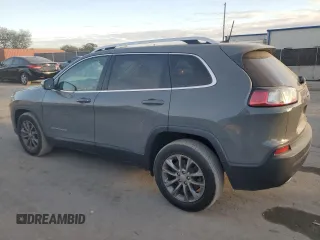 2021 Jeep Cherokee Latitude Lux with VIN 1C4PJLMX5MD134649, listed as a Copart auction lot 89294185 with 110,495 mi miles and Salvage Title. Bid and sale history available at carsss.com. Image 2.
