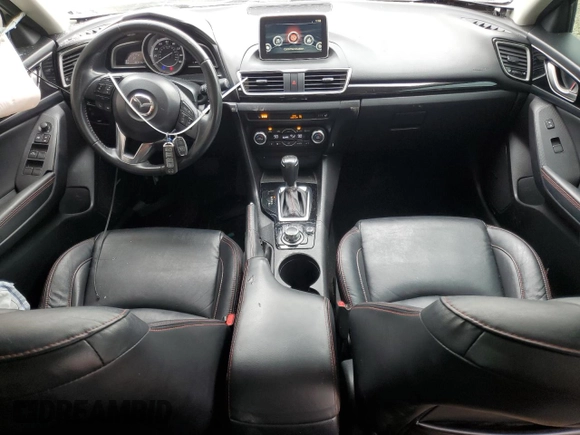 2015 Mazda 3 i Grand Touring with VIN 3MZBM1W76FM173791, listed as a Copart auction lot 55955075 with 183,416 mi miles and Salvage title. Bid and sale history available at DreamBid. Image 8.